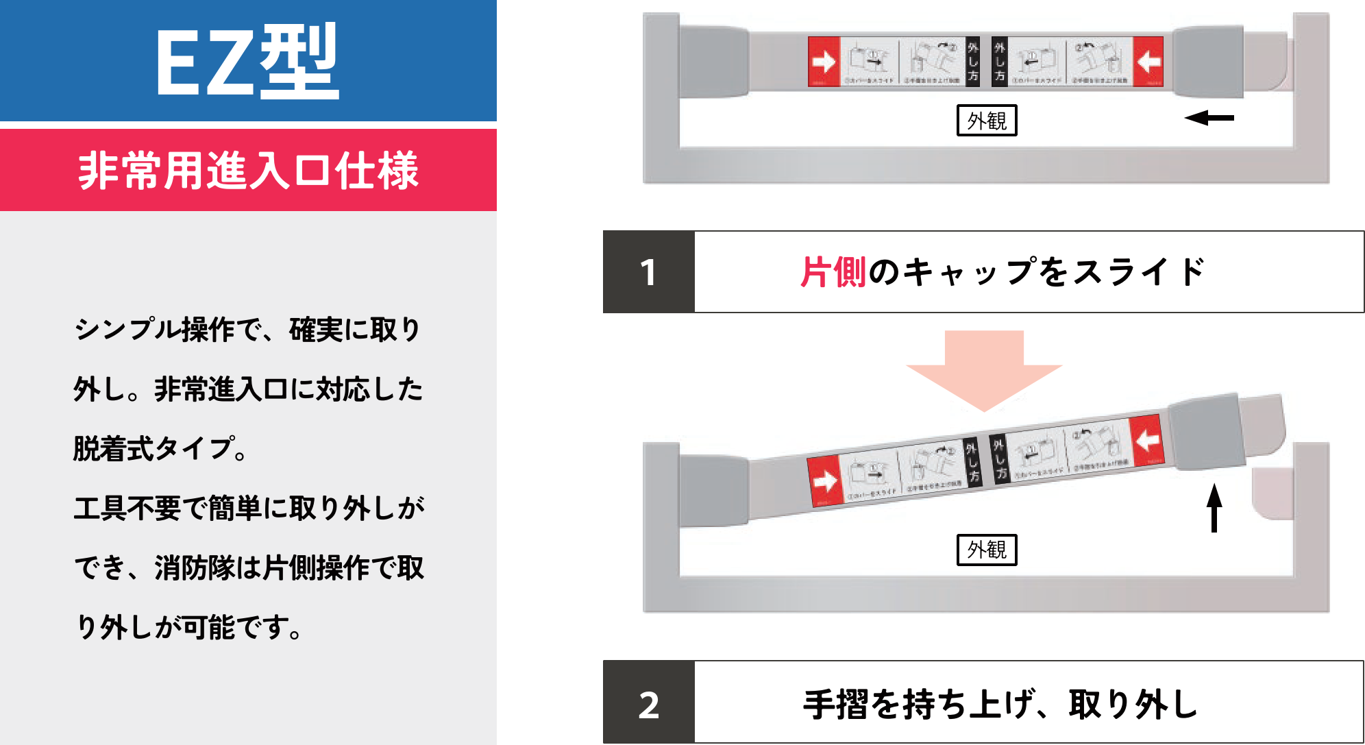 EZ型 非常用進入口仕様